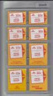 Quality Prinz scott Stamp Mounts Assortment Pre-cut 8 Sizes 160 Mounts Black New