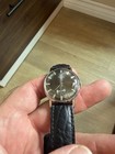 Helbros Men s Mid-1960s Analog Wristwatch Small Second Silver Case