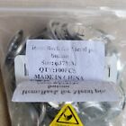 100 Pcs   37mm Pin Badge Button Backs Supplies For Pro Maker Metal Bottom Read