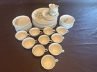 Antique Mid Century Modern Dinnerware Set  Excellent Steubenville 46 Piece Set