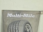 Multi-mile Tires Sign Vintage 24 x36  Stout Sign Co