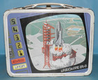 1977 Thermos Co  Space Shuttle Orbiter Enterprise Metal Lunch Box No Thermos