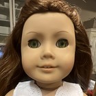 American Girl 18 Doll Auburn Reddish Brown Hair Green Eyes 2008 Pleasant Company