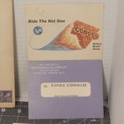 A1  Vintage Gas Oil Advertising Lot Conoco Continental Oil Co -kansas City  Mo 