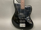 Fender Squire Jaguar Bass 4-string Electric Guitar - Black  Nice Works Great 