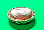 Vintage Estee Lauder Solid Perfume Cameo Compact   As Is