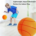 Newest Silent Basketball Size 7 Indoor Training Foam Ball Uncoated High-density