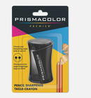 3 Pack Of Prismacolor Premier Handheld Manual Pencil Sharpener  2 Holes  Black