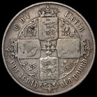 United Kingdom - 1 Florin - 1858 - Km 746 - Silver  925 - 0 336 Asw