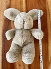1986 Gund Bunny Rabbit Plush Stuffed Animal Tan Brown Vintage 12 Inches
