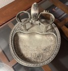 Vintage International Silver Co Mayfair Hotel Silver Soldered Ashtray St Louis