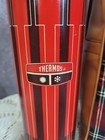 Vtg 1970s Red Plaid King Seeley Thermos Travel Tartan Picnic