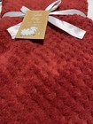 New Stylish Baby Soft Flannel Fleece Baby Infant Throw Blanket In Red