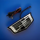 Cadillac Escalade Monochrome White Led Logo 2015-2024 Illuminated Emblem Front