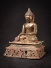 Special Antique Bronze Burmese Buddha Statue From Burma  myanmar 
