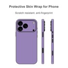 Skin Sticker For Iphone 15  16  17  Purple Phone Decal Protector Film Vinyl C   
