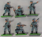 Britains Deetail Plastic Wwii German Infantry Toy Soldiers Figure Set 1971