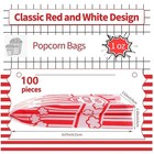 Voisen Paper Popcorn Bags 100 Pack 1oz Bags Individual 100 