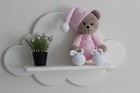 Crochet Plush Bear In Pajamas     Handmade Stuffed Animal     Soft Amigurumi Teddy