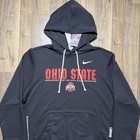 Nwt Nike Ohio State Buckeyes Sideline Standard Issue Dri-fit Hoodie Men L  105