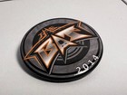 Kings Island 2014 The Bat Crew Pinback Button 1 5  Amusement Park Roller Coaster