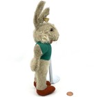 Steiff Nikili Rabbit Girl Mohair Plush 25cm 10in Id Button Us Zone Tag 1950s