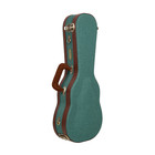 Crossrock Master Series Concert Ukulele Case For 23     24     Malachite Blue