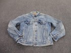 Vintage Levis Jacket Adult 38 Denim Trucker Jean Work Outdoors Hiking Mens