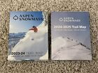 Aspen Snowmass Ski Resort - Highlands Buttermilk - Winter Trail Map - Vintage