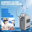 755 1064nm Alexandrite Long-pulse Fiber Semiconductor Laser Hair Removal Machine