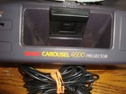 Kodak Carousel Slide Projector Model 4600  Remote And 140 Slide Tray