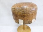 Vtg Wood Wooden Hat Block Head Style Form Mold Display  Mold Millinery 22 in  17