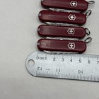 Lot Of 4 Victorinox Classic Sd Swiss Army Knives With Logo- Red