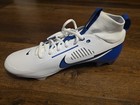 Size 13 Nike Vapor Edge Pro 360 2 White Blue Football Cleats Fn7759-113 Men s