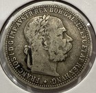 1899 1 Korona Austria Silver 1 Corona Coin