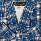 Vtg Japanese Nemaki Winter Flannel Onsen Hot Spring Kimono  Mens Large