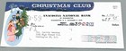 1869-1872-1959 General Store Receipts For Goods Purchased   Christmas Club Check