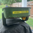 Vintage John Deere Pedal Tractor Wagon 29    Front To Back