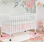 Dream On Me Carson Classic 3-in-1 Convertible Crib In White