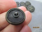 Chanel  Vintage 10 Dark Brass Tone Cc Logo  20mm Button This Is For 10