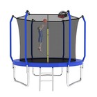 8ft Trampoline With Basketball Hoop   Enclosure Net  Astm Approved