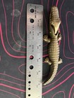 Vintage Brass Alligator Nut Cracker Nutcracke 6  - Gator