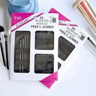 55pcs Hand Sewing Needle Set     Easy Threading  All Sizes For Craft   Repair