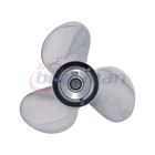 Stainless Steel Propeller 14x17 Fit Suzuki Outboard Motor Dfa 50-140 Hp 15 Tooth