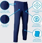 Nwt Under Armour Men s Showdown Taper Golf Pants Academy Blue Size 34 34