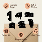 Magnetic Bookmarks For Reading Women     6pcs Cute Book Markers Clip Set For Dog L