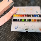 Paul Rubens Watercolor Paint Set 24 Colors Metal Travel Palette W Box