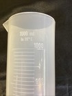 Polypropylene 1000 Ml Graduated Cylinder Hexagonal Base