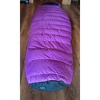 Sierra Designs 600 Fill Down Mummy Sleeping Bag Purple Pertex Fabric Backpacking
