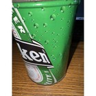 Heineken Experience Beer Glass With Tin Box Container Rare Collectible 